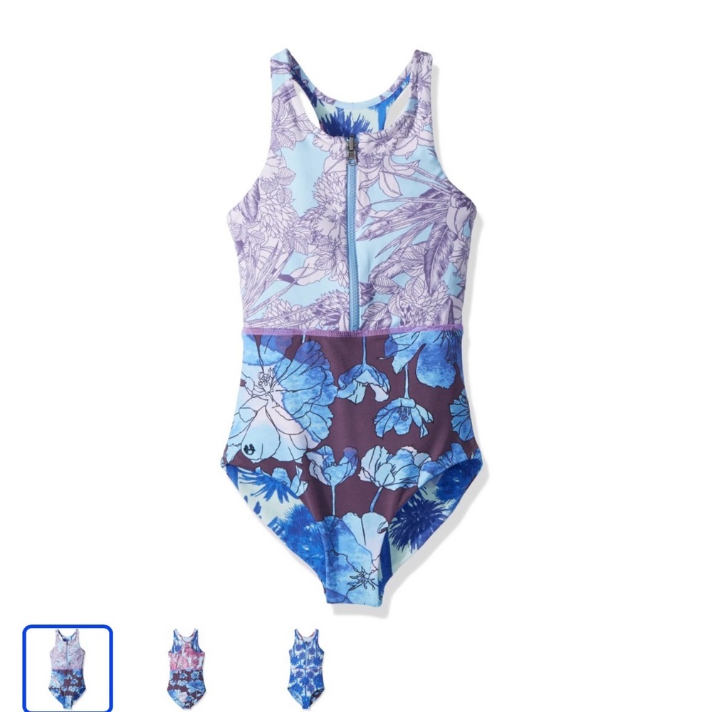 Maaji reversible bathing suit one piece women’s small 4-6 beach summer swimsuit